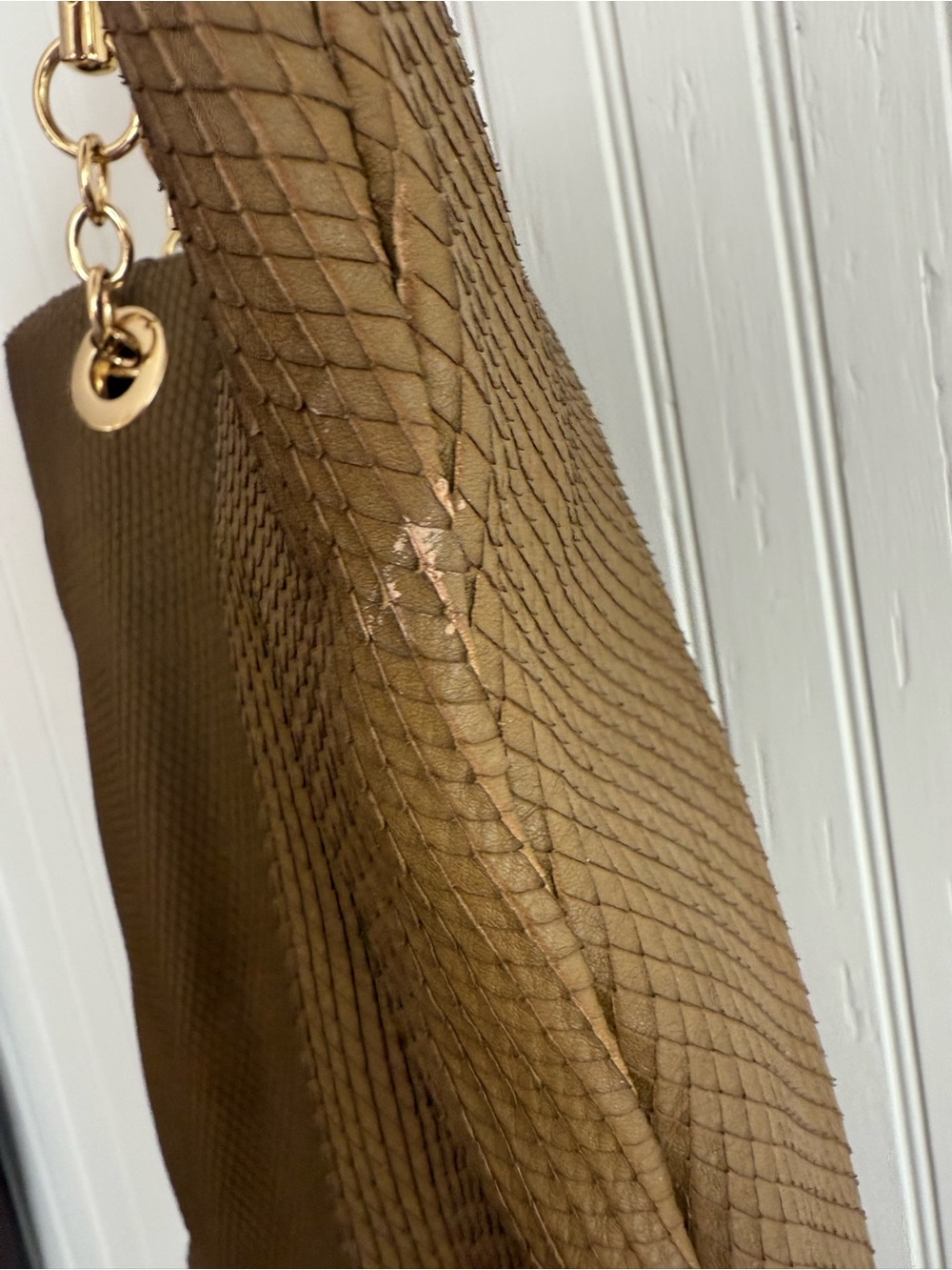 Cynthia Rowley Olive Green Tote Bag with Gold Hardware - Picture 5 of 9